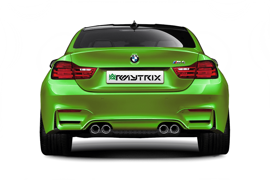 Rear of BMW with Armytrix Exhaust